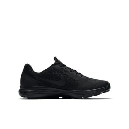 N-G100 (NIKE REVOLUTION 3 GS BLK/BLK) 101794374 NIKE