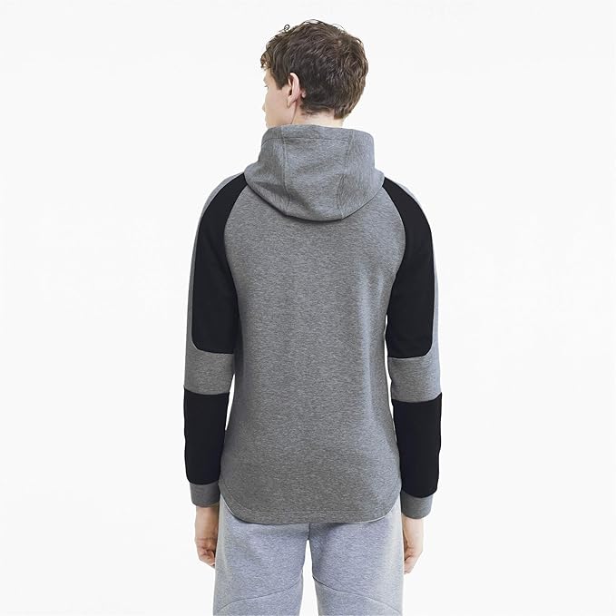 PA-M5 (Evostripe full zip hoodie medium grey/heather) 102196000