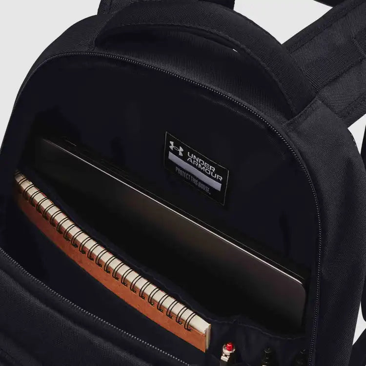 UAE-S14 (Under armour unisex hustle 6.0 backpack black/white) 112593913