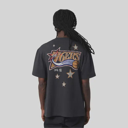MNA-U50 (Mitchell & ness nba dunk tee philadelphia 76ers allen iverson washed black) 42693043