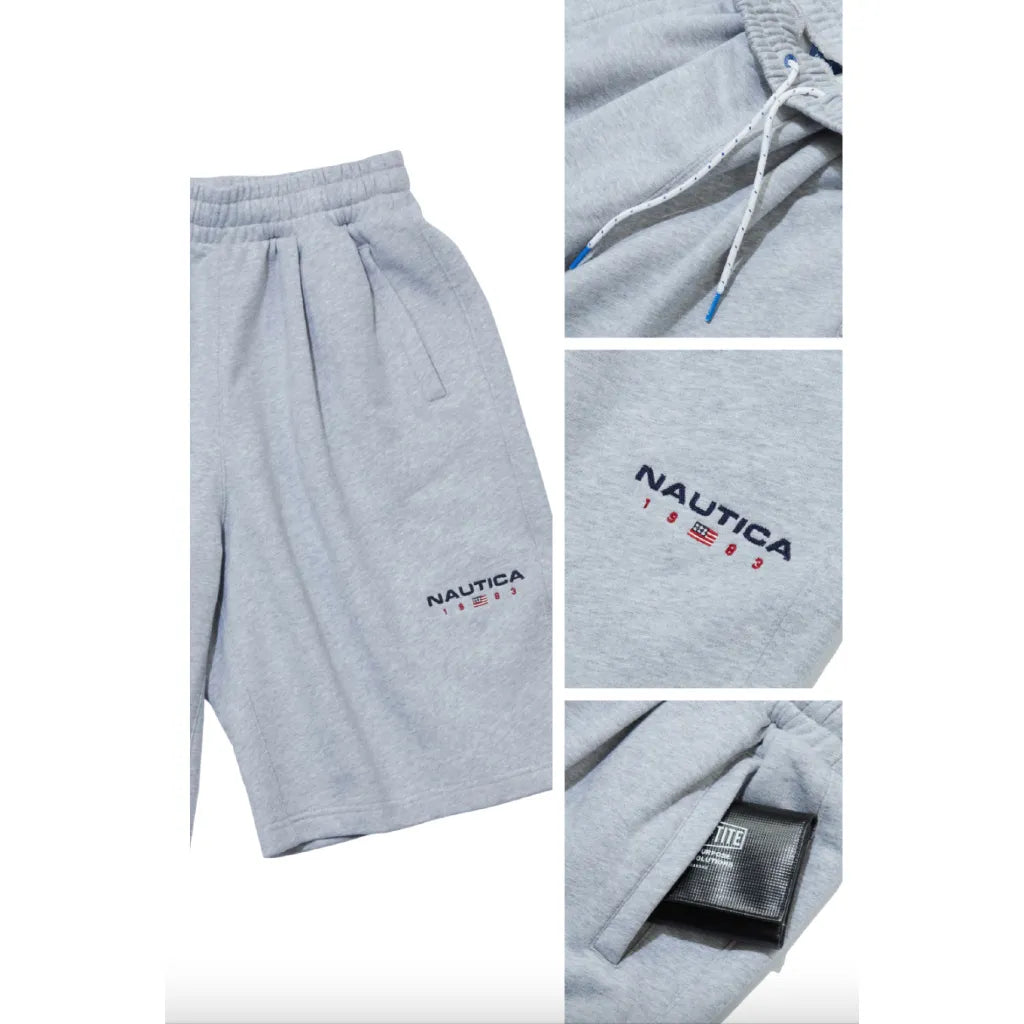NTA-W16 (Nautica pigment sweat shorts grey) 62696087
