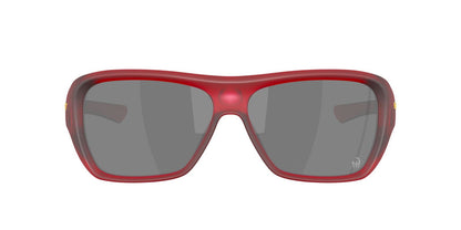OK-Q (Oakley chaminade matte transparent red frame with prizm black lenses) 925914104