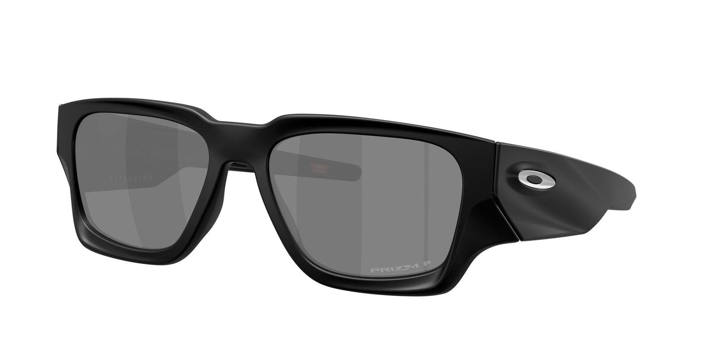 OK-O (Oakley instgator matte black frame with prizm black polarised lenses) 925914104
