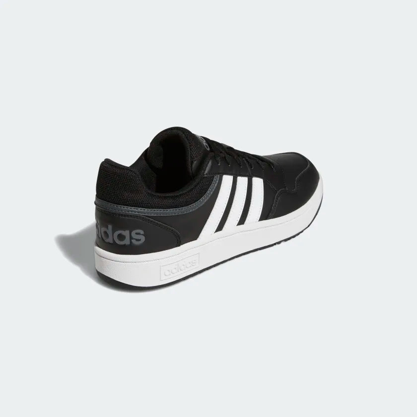 A-H66 (Adidas hoops 3.0 low classic vintage shoe black/white/greysix) 62395771 ADIDAS