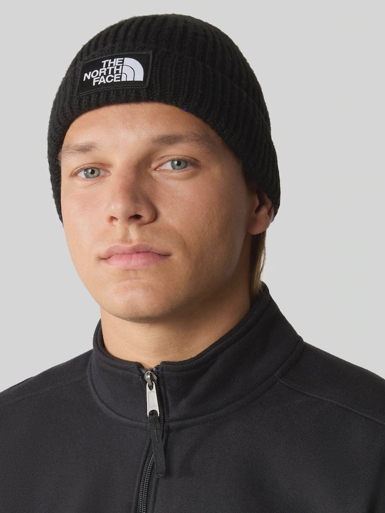 NFA-U10 (The north face box logo cuffed beanie black) 82692391