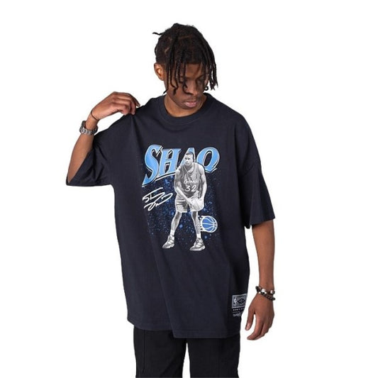 MNA-Y21 (Photo splash tee magic shaq faded black) 92294347