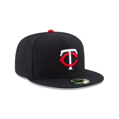 NEC-Y66 (New era 5950 mlb minnesota twins in official team colours fitted hat) 82593750