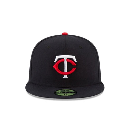 NEC-Y66 (New era 5950 mlb minnesota twins in official team colours fitted hat) 82593750