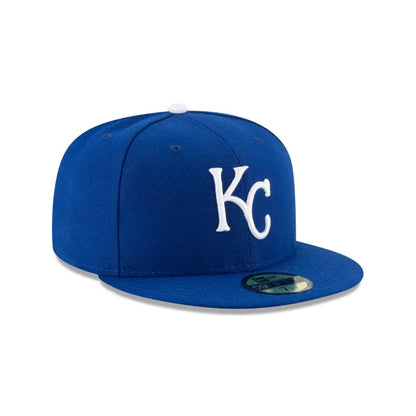 NEC-X66 (New era 5950 mlb kansas city royals in official team colours fitted hat) 82593750