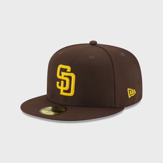 NEC-P65 (New era 5950 authentic collection san diego padres fitted hat) 62593750