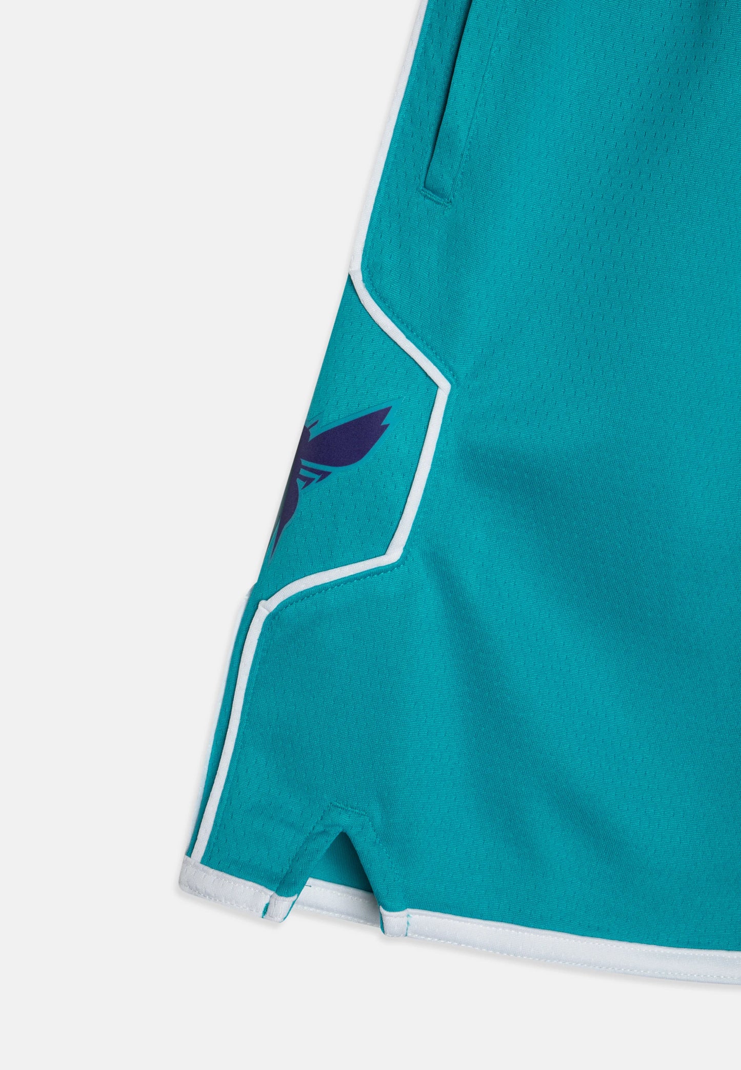 NA-S44 (Nike youth icon swingman shorts hornets rapid teal) 12494783