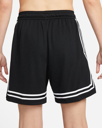 NA-T42 (Nike fly crossover basketball shorts black/white) 72392916 NIKE