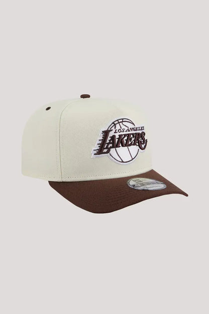NEC-K72 (New era 950 A frame chocolate 2 tone los angeles lakers osfm chrome chocolate snapback osfm) 12693290