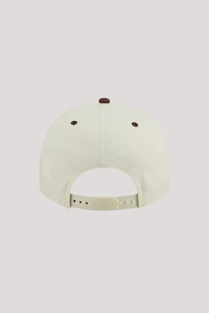 NEC-K72 (New era 950 A frame chocolate 2 tone los angeles lakers osfm chrome chocolate snapback osfm) 12693290