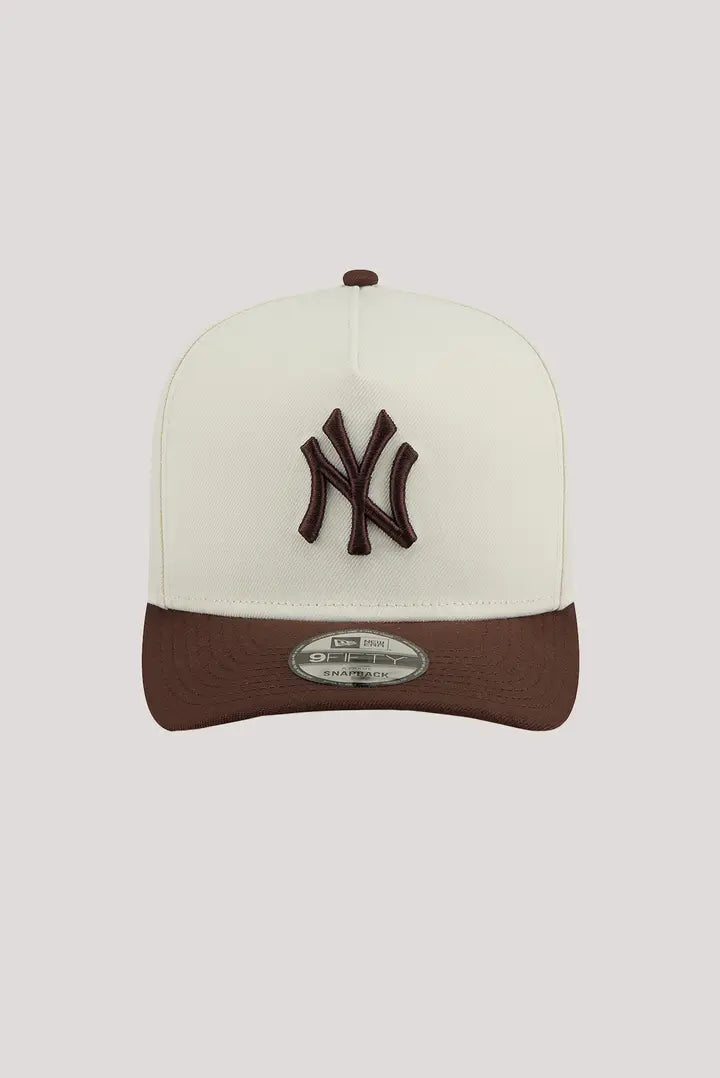 NEC-I72 (New era 950 A frame chocolate 2 tone new york yankees osfm chrome chocolate snapback osfm) 12693290
