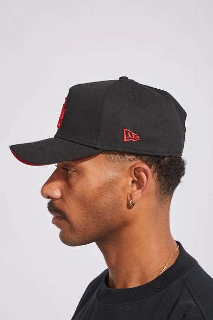 NEC-H65 (New era 940 A frame los angeles dodgers black scarlet snapback black/scarlet red UV osfm) 52592670