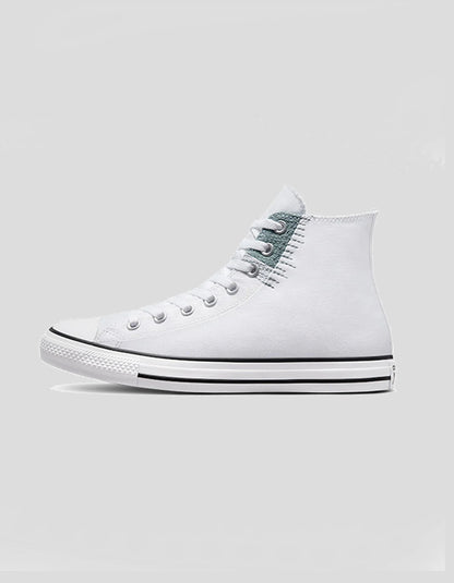 CT-D37 (Converse ct summer utility hi white/tidepool grey/black) 52395650 CONVERSE