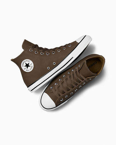 CT-H38 (Converse chuck taylor seasonal leather hi engine smoke/squirmy worm/white) 22496900