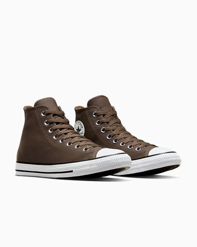 CT-H38 (Converse chuck taylor seasonal leather hi engine smoke/squirmy worm/white) 22496900