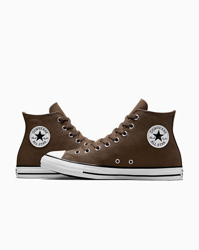 CT-H38 (Converse chuck taylor seasonal leather hi engine smoke/squirmy worm/white) 22496900