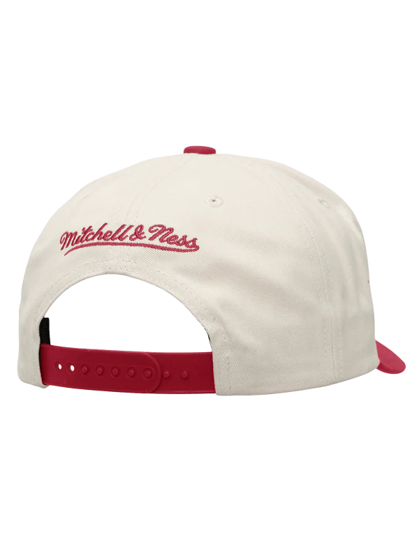 MNA-E49 (Mitchell & ness tailsweep 110 albama snapback white cream/red osfm) 112593043