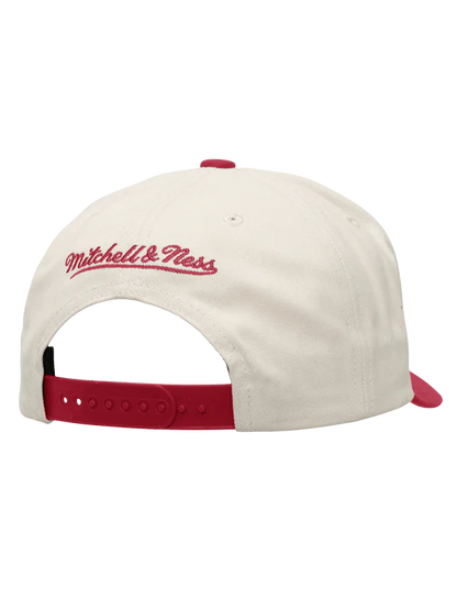 MNA-E49 (Mitchell & ness tailsweep 110 albama snapback white cream/red osfm) 112593043