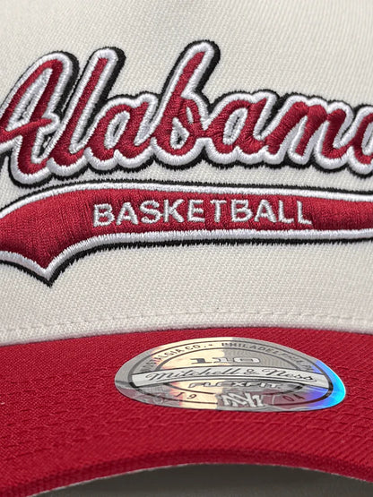 MNA-E49 (Mitchell & ness tailsweep 110 albama snapback white cream/red osfm) 112593043