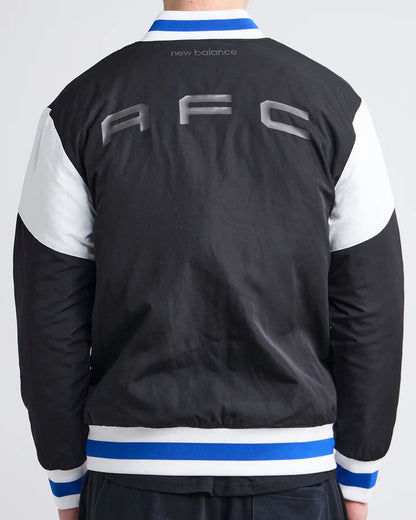 AFC-C (Aucland football club 25/26 unisex panel bomber jacket black/blue) 92591000