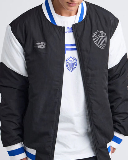 AFC-C (Aucland football club 25/26 unisex panel bomber jacket black/blue) 92591000
