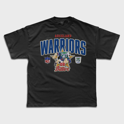 CTZ-G1 (Neverfold retro 1995 mascot auckland warriors heavy weight box fit t-shirt black) 82694499