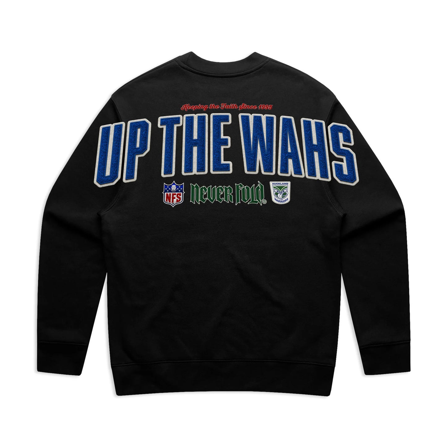 CTZ-E1 (Neverfold retro 1995 mascot auckland warriors relax crew black) 82696000