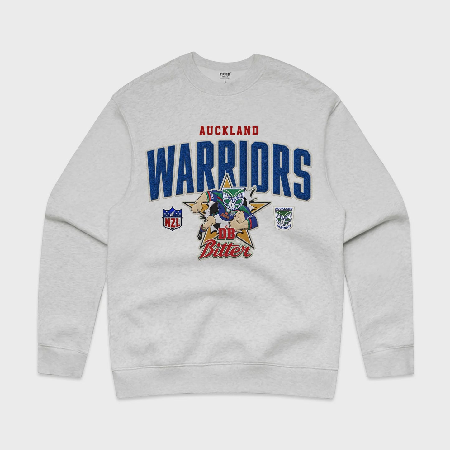 CTZ-F1 (Neverfold retro 1995 mascot auckland warriors relax crew white marle) 82696000