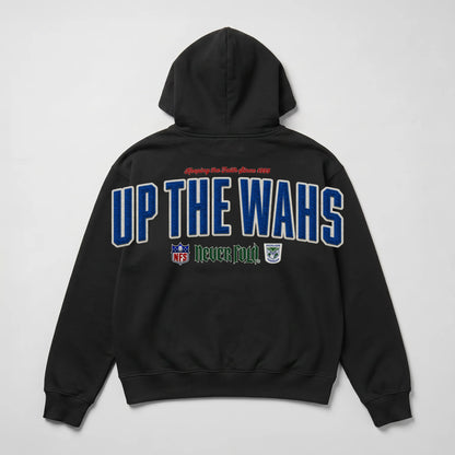CTZ-D1 (Neverfold retro 1995 mascot auckland warriors relax hoodie black) 82696499