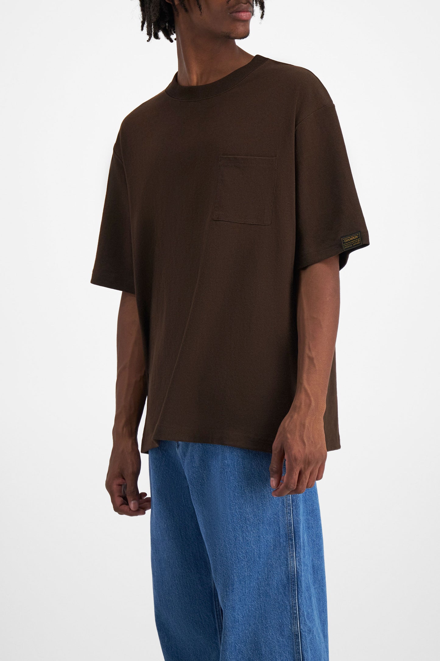 CA-G13 (Champion jersey element short sleeve tee brown town) 52493043