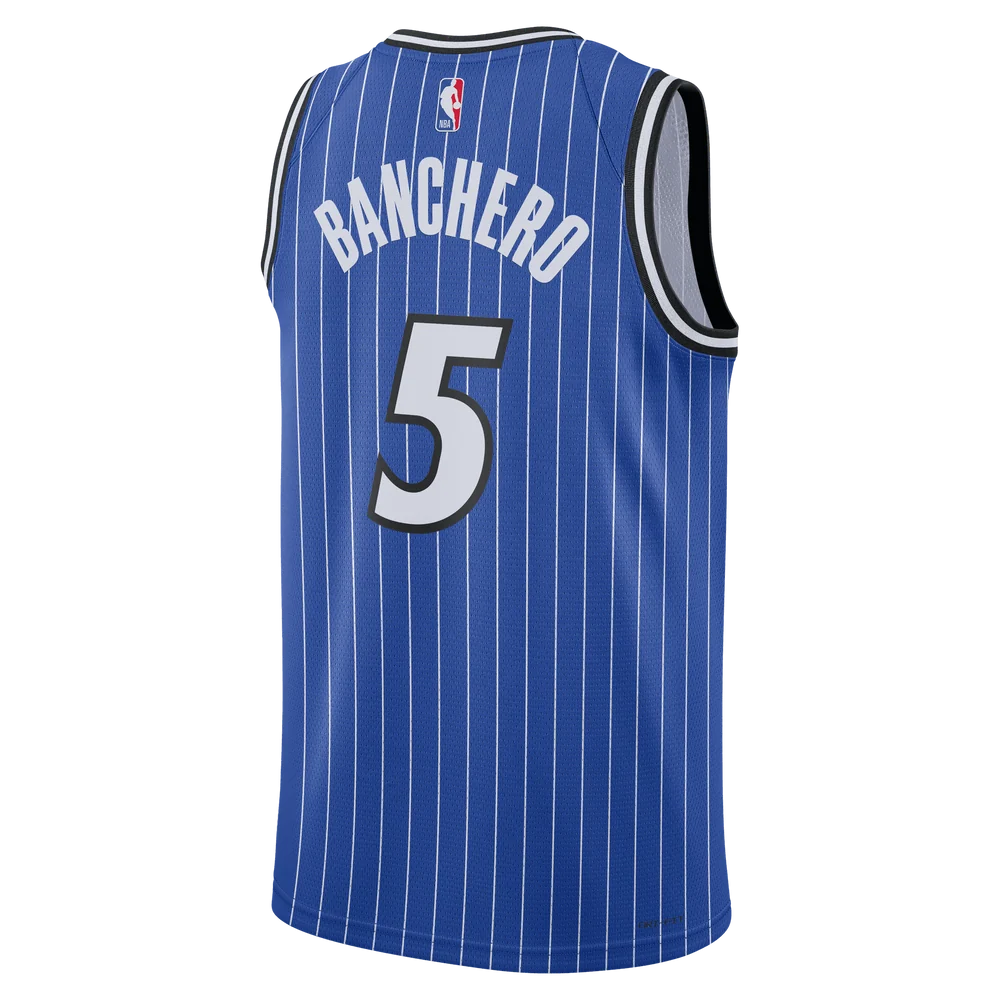 NA-T50 (Nike pablo banchero orlando magic icon edition nba swingman jersey game blue) 92696435