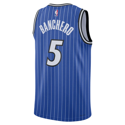 NA-T50 (Nike pablo banchero orlando magic icon edition nba swingman jersey game blue) 92696435