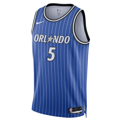 NA-T50 (Nike pablo banchero orlando magic icon edition nba swingman jersey game blue) 92696435