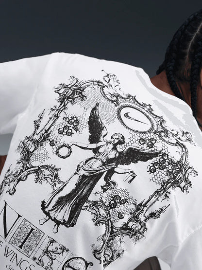 NA-S48 (Nike Wings Oversized T-Shirt White)
