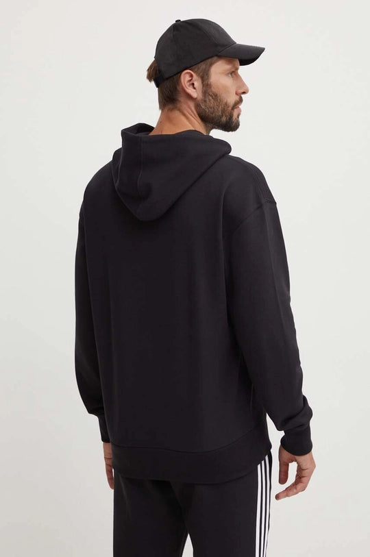 AA-J25 (Adidas all szn french terry hooded sweatshirt black) 82495630