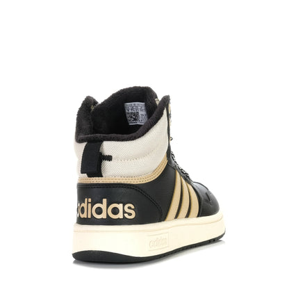 A-A67 (Adidas hoopd 3.0 mid black/beige/wonder white) 92397165