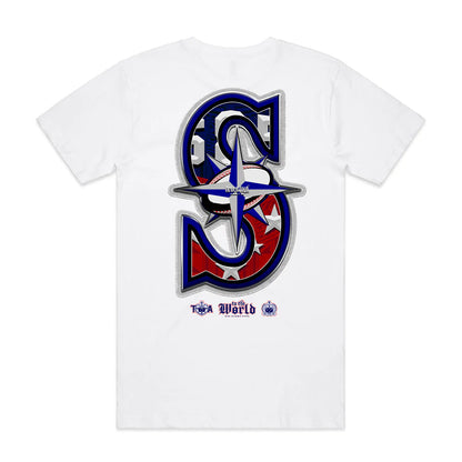 CTZ-C1 (Neverfold Samoa Big S Gang Block Tee white)