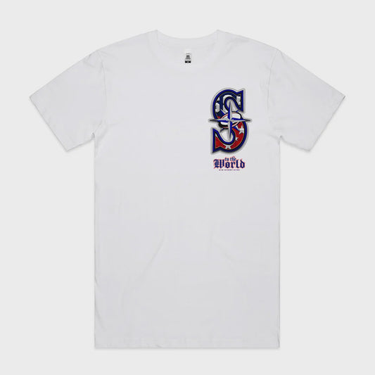 CTZ-C1 (Neverfold Samoa Big S Gang Block Tee white)