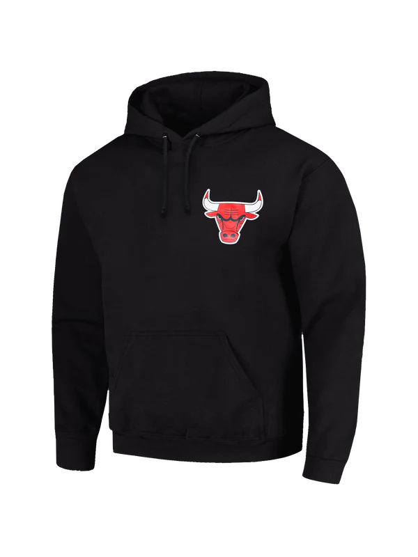 NBAA-B6 (Nba essentials clarkdale mens hoodie chicago bulls solid black) 62595217