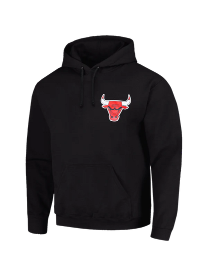NBAA-B6 (Nba essentials clarkdale mens hoodie chicago bulls solid black) 62595217