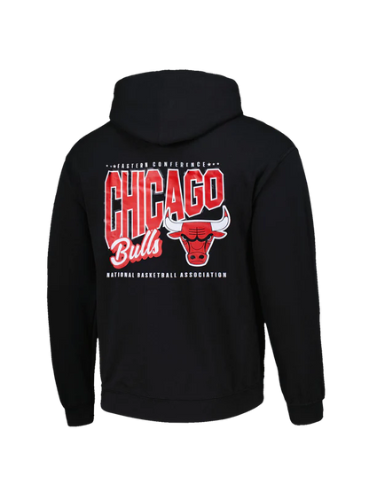 NBAA-B6 (Nba essentials clarkdale mens hoodie chicago bulls solid black) 62595217