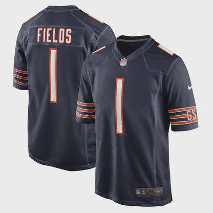 NA-A48 (Nike Chicago Bears Fields 1 Home Jersey Marine) 102598261