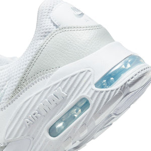 N-D135 (Nike womens air max excee white/metallic platinum) 32398184