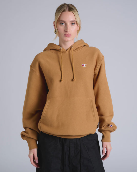CA-J14 (Champion lifestyle reverse weave hoodie briefly brown) 82594782