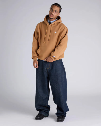 CA-J14 (Champion lifestyle reverse weave hoodie briefly brown) 82594782