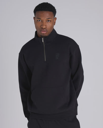 CA-U14 (Champion rochester base quarter zip black) 42694431